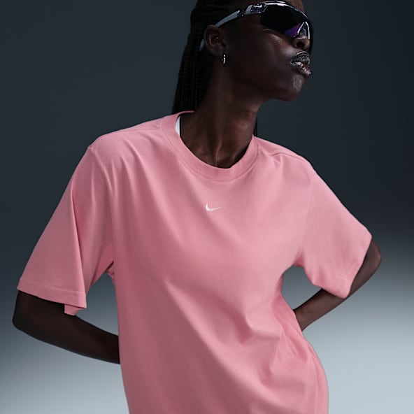 Womens Pink Tops T Shirts. Nike